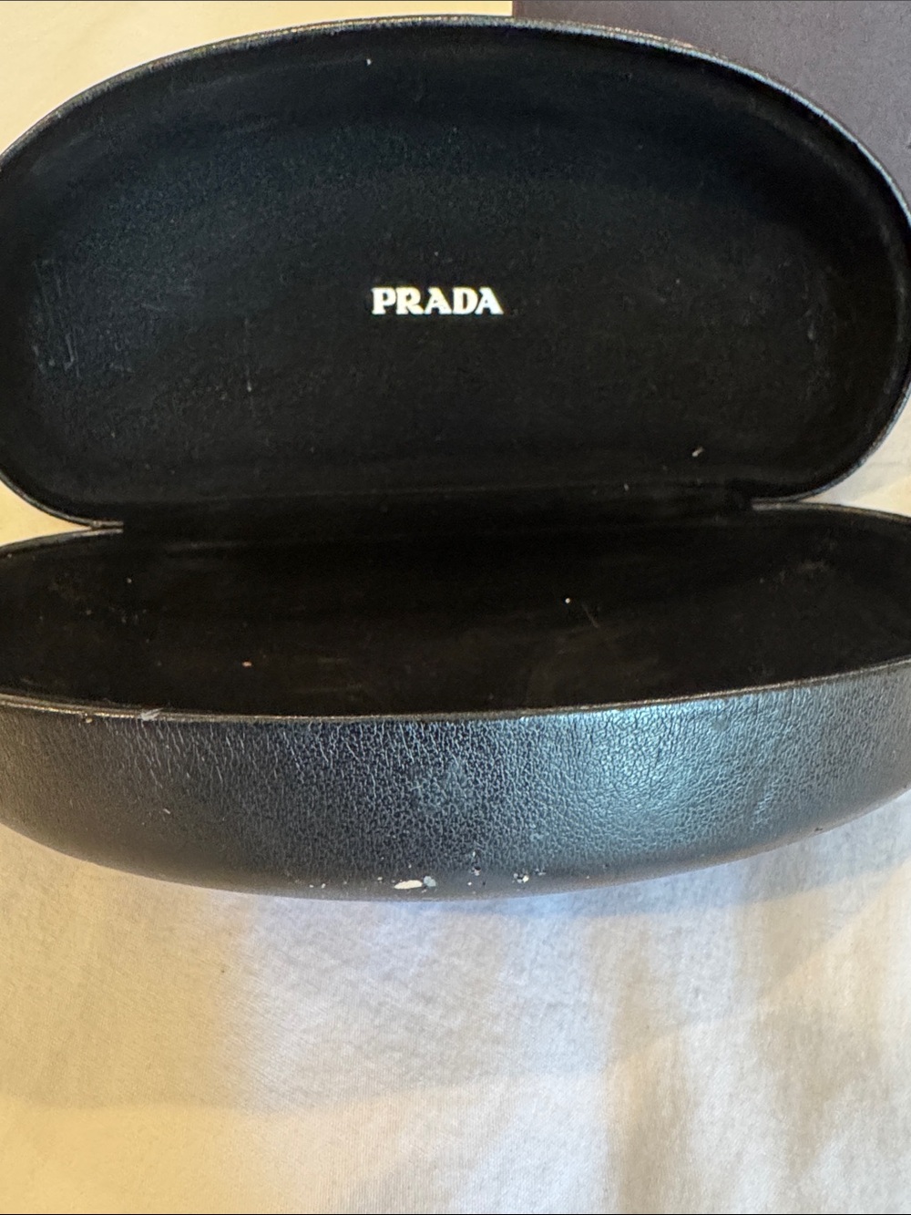 Prada Silver Frame Sunglasses with Brown Gradient Lenses - Picture 7 of 8
